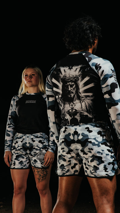 NEVER ALONE LS-RASHGUARD