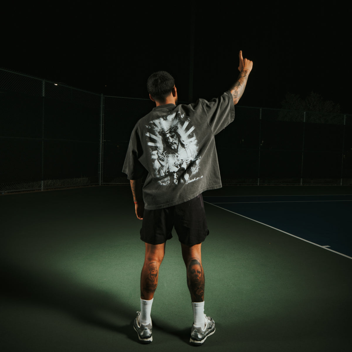 Never Alone Oversized-Tee