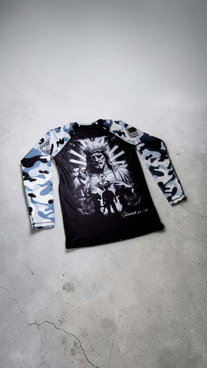 NEVER ALONE LS-RASHGUARD